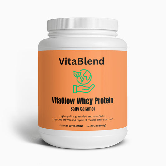 VitaGlow Whey Protein (Salty Caramel Flavor)