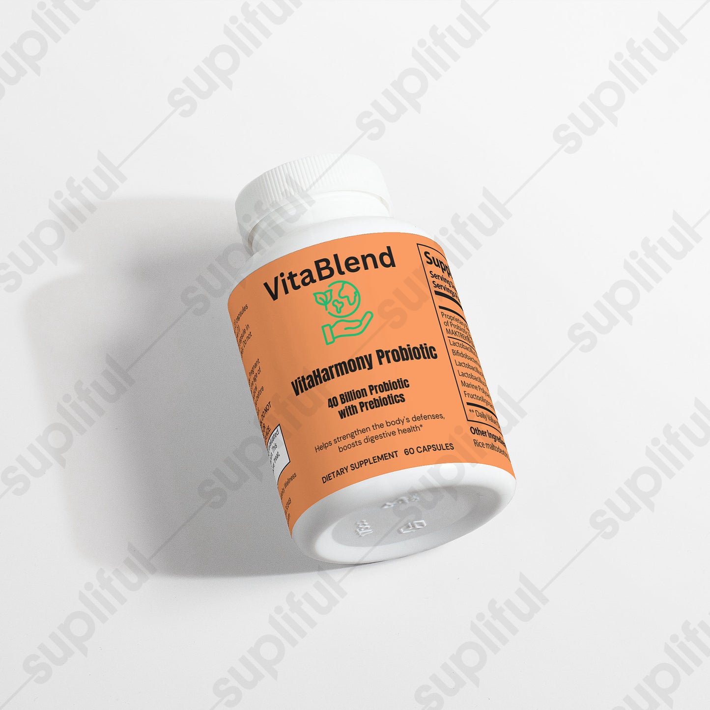 VitaHarmony Probiotic 40 Billion with Prebiotics