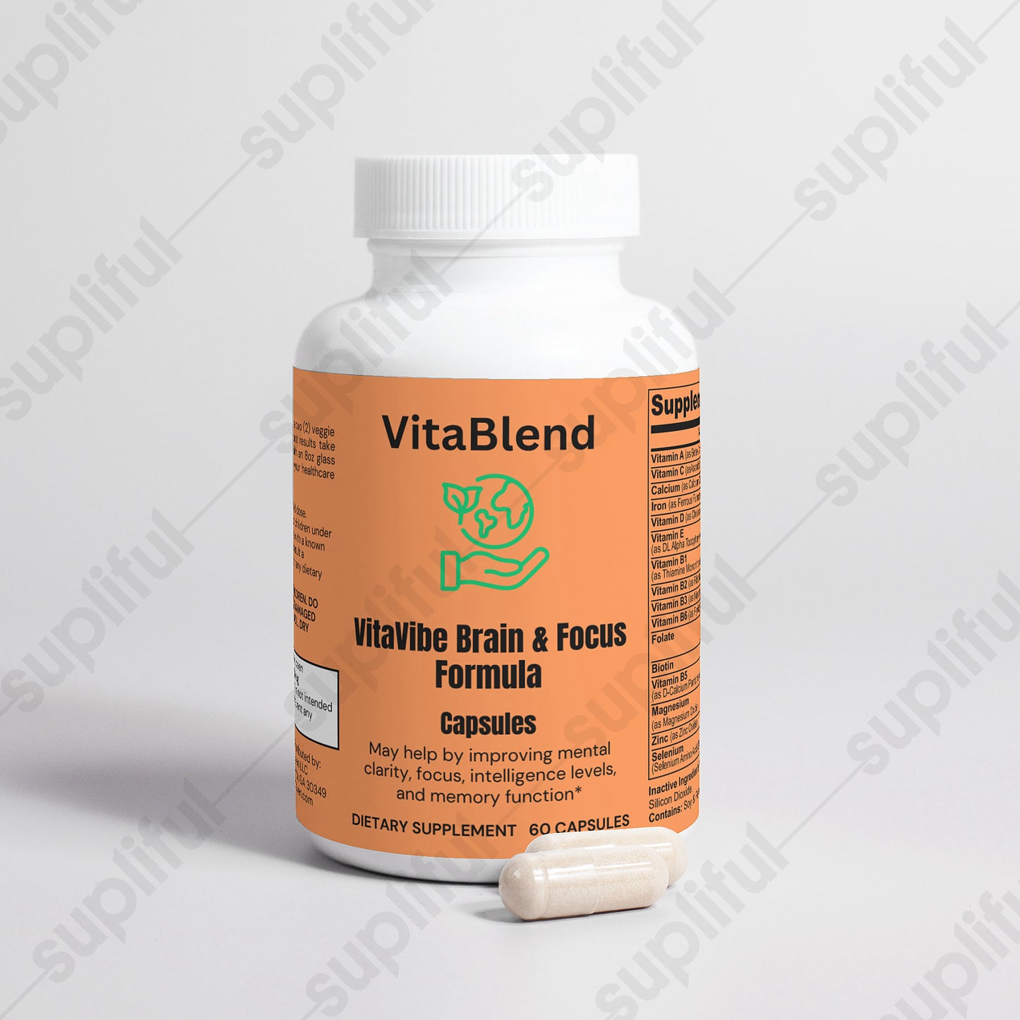 VitaVibe Nootropic Brain & Focus Formula