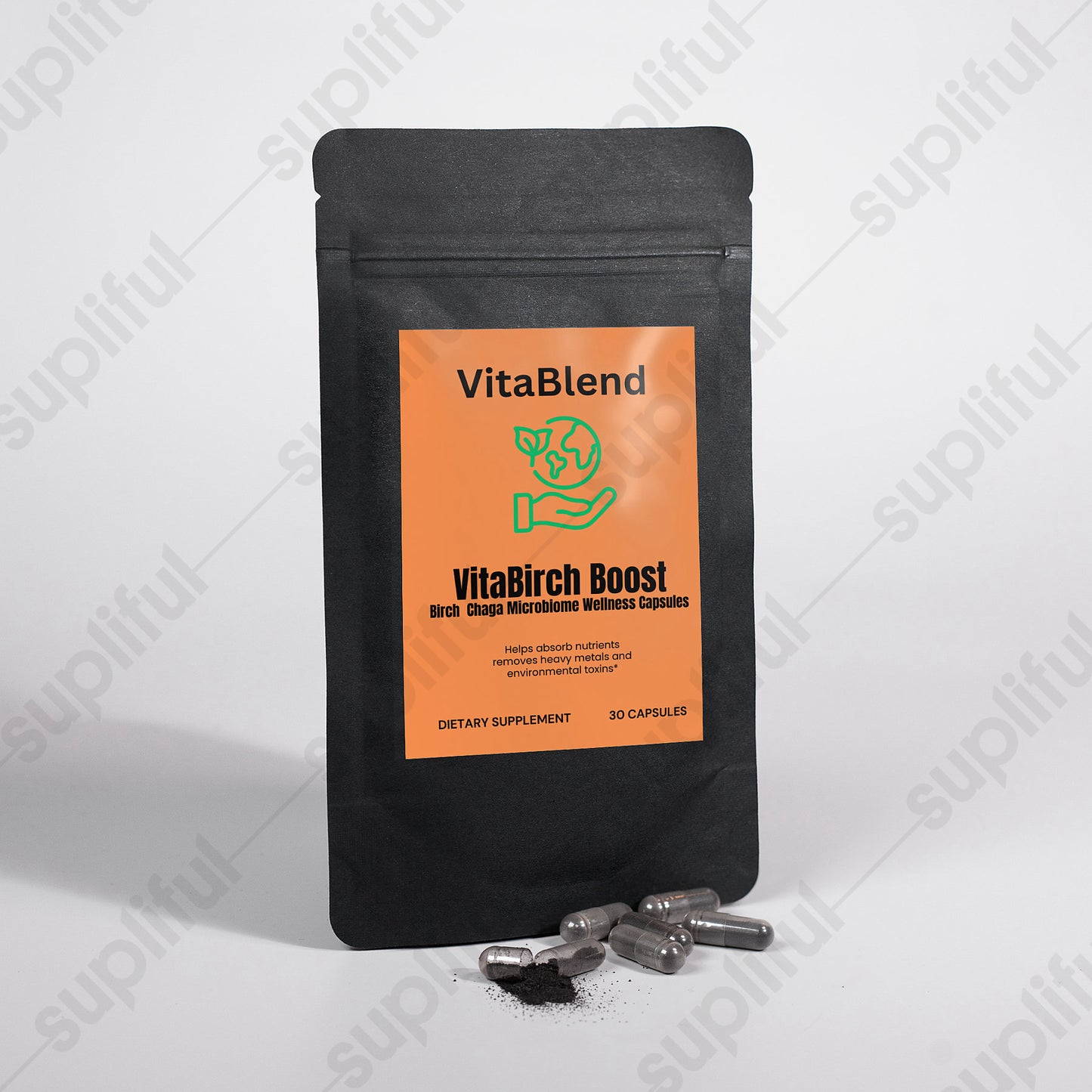 VitaBirch Chaga Microbiome Wellness Capsules