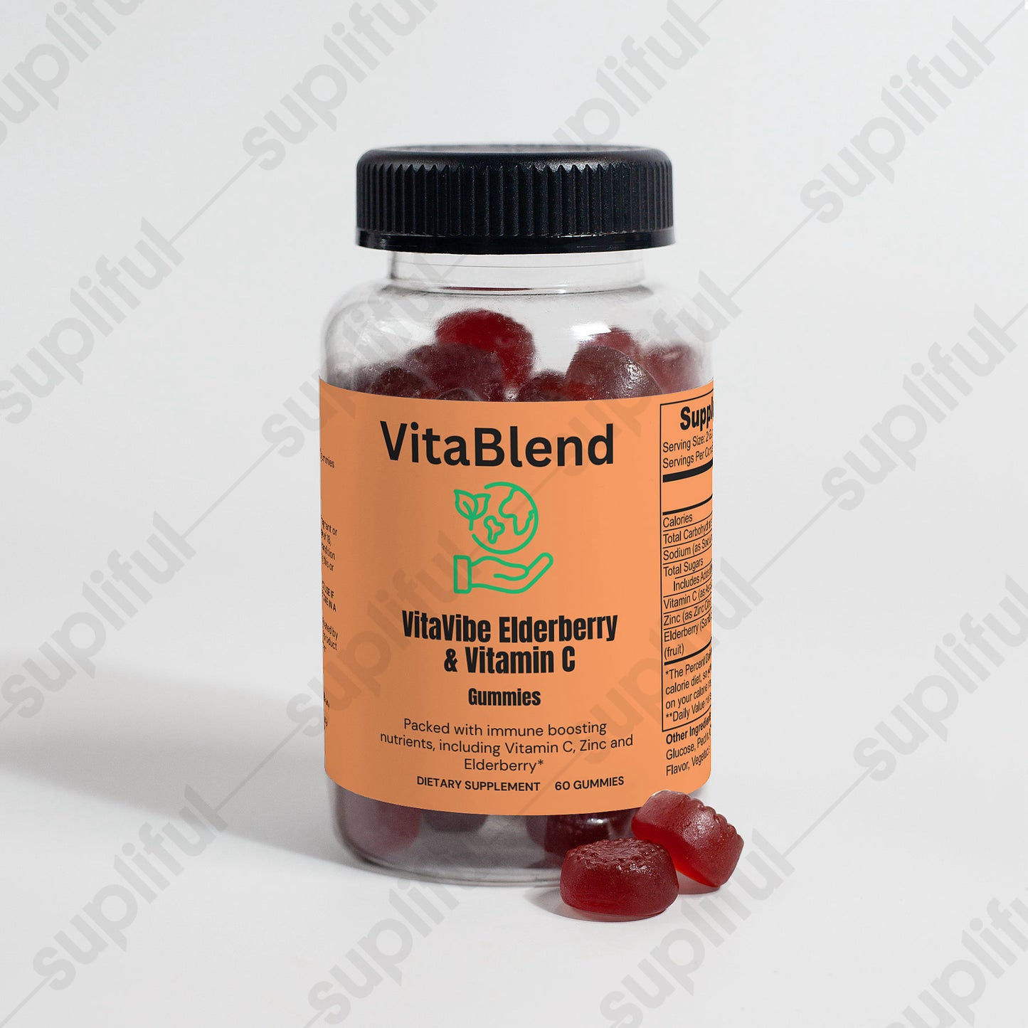 VitaVibe Elderberry & Vitamin C Gummies