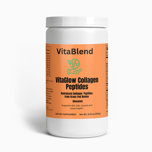 VitaGlow Collagen Peptides Powder (Chocolate)