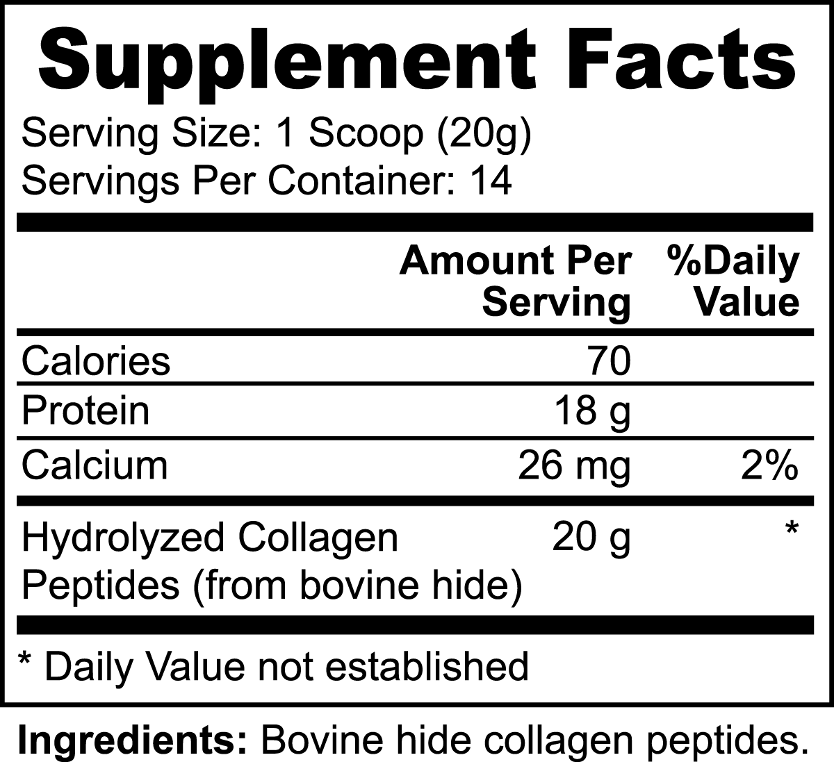 VitaGlow Collagen Peptides