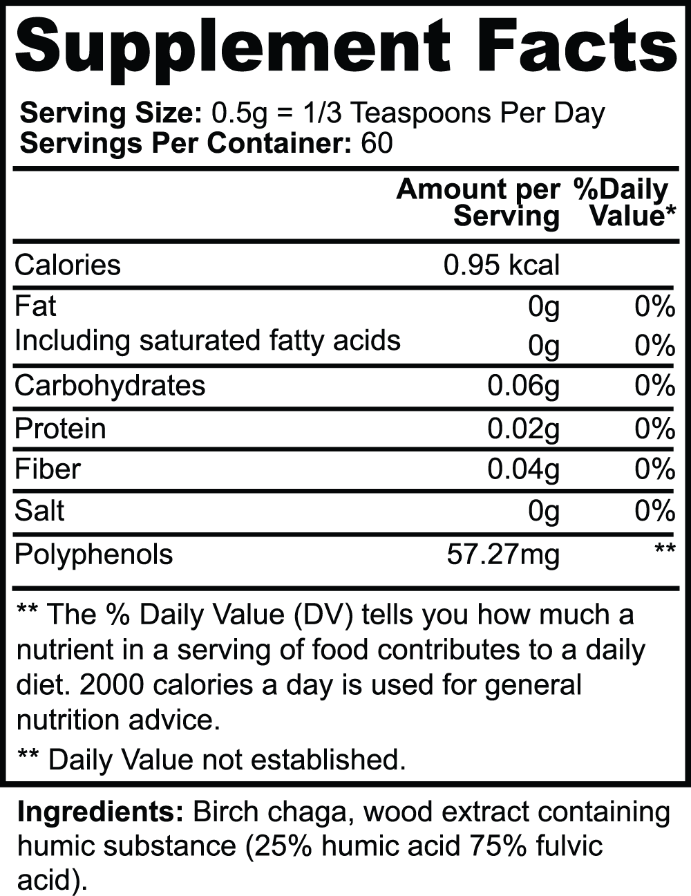 VitaBirch Chaga Microbiome Wellness Powder